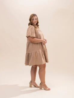 Tiered Puff Sleeve Shirt Dress With Pearl Accents | S-3XL Western 12 Tiered Puff Sleeve Shirt Dress With Pearl Accents | S-3XL Western -Discount Divas Shop 005c43e96a7b943698442b086512cc24