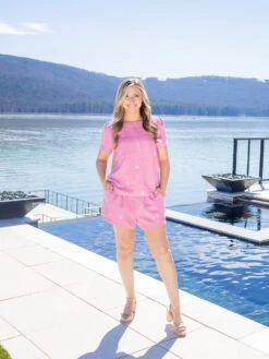 Spotted Print Shorts With Pockets | S-L Pair W/ Sku59698