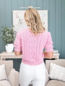 Vintage Washed Cable Knit Sweater | S-XL BiBi -Discount Divas Shop 034327b453e94089c74f0757fbc56b6b