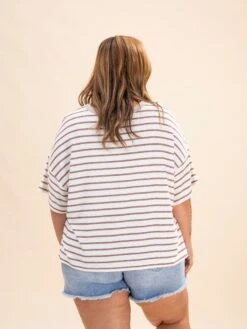 Striped Relaxed Fit Pullover Top | S-XL 12 Striped Relaxed Fit Pullover Top | S-XL -Discount Divas Shop 0350cb3c78dd9e55d9dd2096ad9d60aa