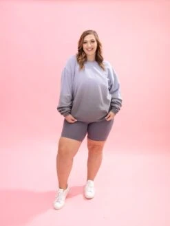 Dip Dye Ribbed Pullover By DD Design | S - 2XL -Discount Divas Shop 049a570d3a6aafbaa60c204650c7713a