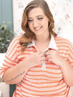 Raised Rib Stripe Casual Shorts | S-3X Pair W/ Sku60955 -Discount Divas Shop 060a68b8f5397e48a7498581ba83fb1e