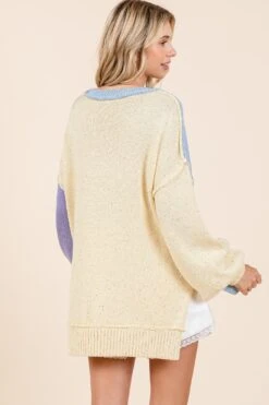 Colorblock Sweater | S - 3XL GeeGee -Discount Divas Shop 065ac227ebc220f8014cf2835b02de1c