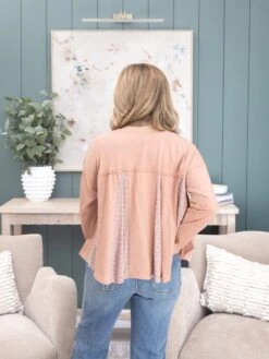 Long Sleeve Print Mix Cotton Blouse | S-L -Discount Divas Shop 065e027e40a831f70c0bb68813812267