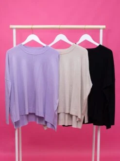 Charlotte Avery "Touch Of Cashmere"Timeless Stitch Sweater | S - L