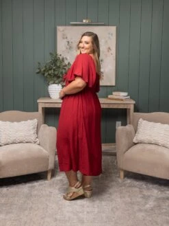 Bow Front Flared Short Sleeve Maxi Dress | S - XL -Discount Divas Shop 074c946ee8a6e3eb854842554b51269b