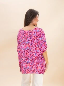 Abstract V Neck Half Sleeve Blouse | S-XL -Discount Divas Shop 0764067d3835d9c587071d7e979fb892