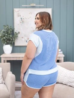 Two Toned Short Sleeve Shirt | S-L Pair W/ Sku59714 -Discount Divas Shop 084930ce25a6d54258a5956fda28e602