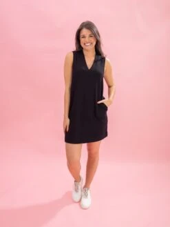 Luxe Scuba V-Neck Sleeveless Dress By DD Design | S - 3XL -Discount Divas Shop 095b1827b4216887af1a36b0011dc846