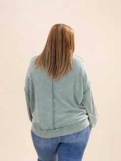 Cut Out Mineral Washed Pullover | S-L -Discount Divas Shop 0b0427f0a568808f6f0bdfa9be934dfa