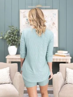 Yummi Rib 3/4 Sleeve Top By DD Design | S - 3X -Discount Divas Shop 0b1e76e029dd956110b0523ca174bf82