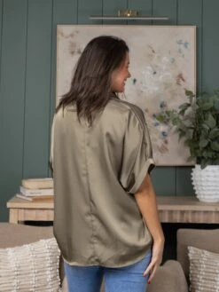 Short Sleeve Solid Woven Top | S-3X Set W/ Sku53474 -Discount Divas Shop 0b4d61f999c3c67b392ee4980ef8cfa7