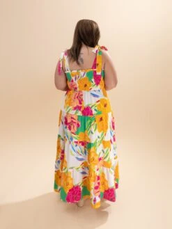 Floral Print Sleeveless Tiered Midi Dress | S-3XL -Discount Divas Shop 0bcbb568e4880f7c50930703d4834e0a