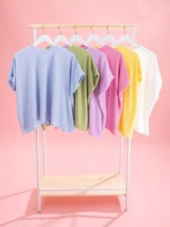 Raised Rib Short Sleeve Top By DD Design | S/M-2X/3X 29 Raised Rib Short Sleeve Top By DD Design | S/M-2X/3X -Discount Divas Shop 0caefe08f4f7186aba381cf7022dbfbd