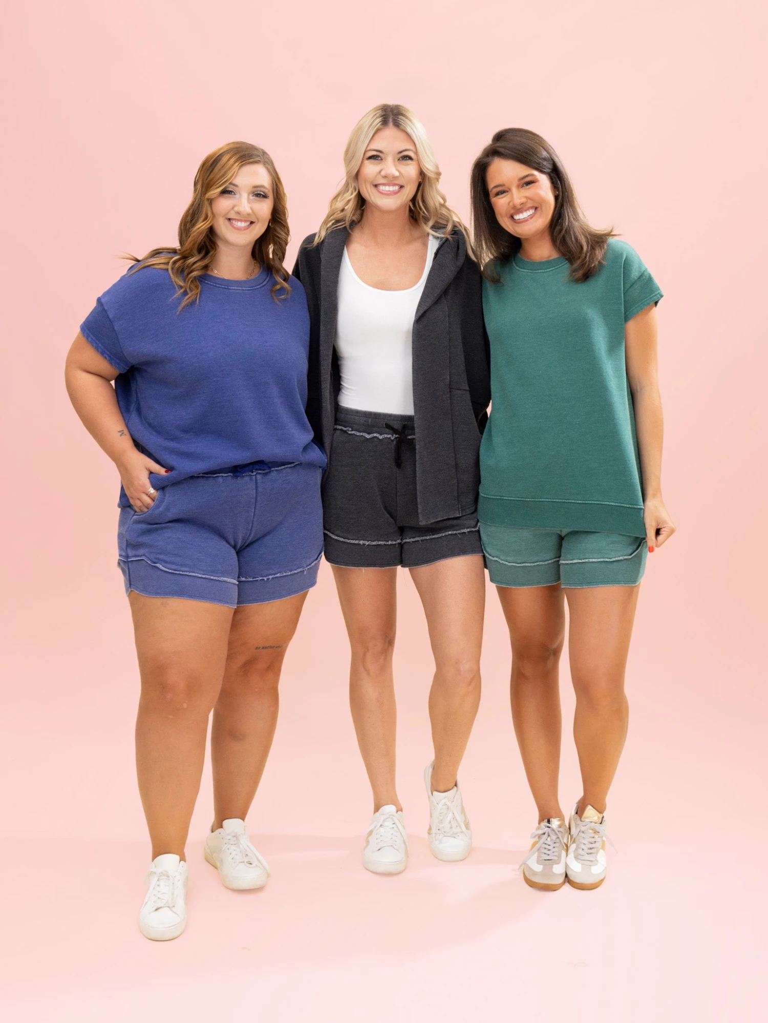 Lived In Curved Hem Drawstring Shorts By DD Design | S -3XL 4 Lived In Curved Hem Drawstring Shorts By DD Design | S -3XL - Image 4