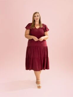 Airflow Flutter Sleeve Maxi Dress | S-3XL -Discount Divas Shop 104c0bbda09cc462878ce794919d135b