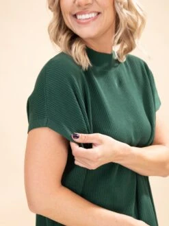 Zenana Viscose Mock Neck Short Sleeve Boxy Sweater | S-L -Discount Divas Shop 1088f768a1504f6901a9674c821ddc0c