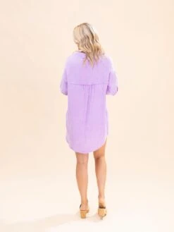 Zenana Washed Double Gauze Button Down Shirt Dress | S-L -Discount Divas Shop 116df589dd608faca379547c176ccdcd