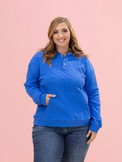 Waffle Knit Hoodie By DD Design | S-3XL -Discount Divas Shop 11ba6c9201ae8bf04ade60e047cb4133