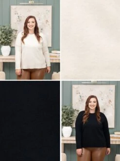 Heavy Weight Drop Shoulder Sweater | S/M-M/L