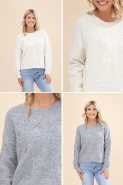 Long Sleeve Sweater | S/M-M/L