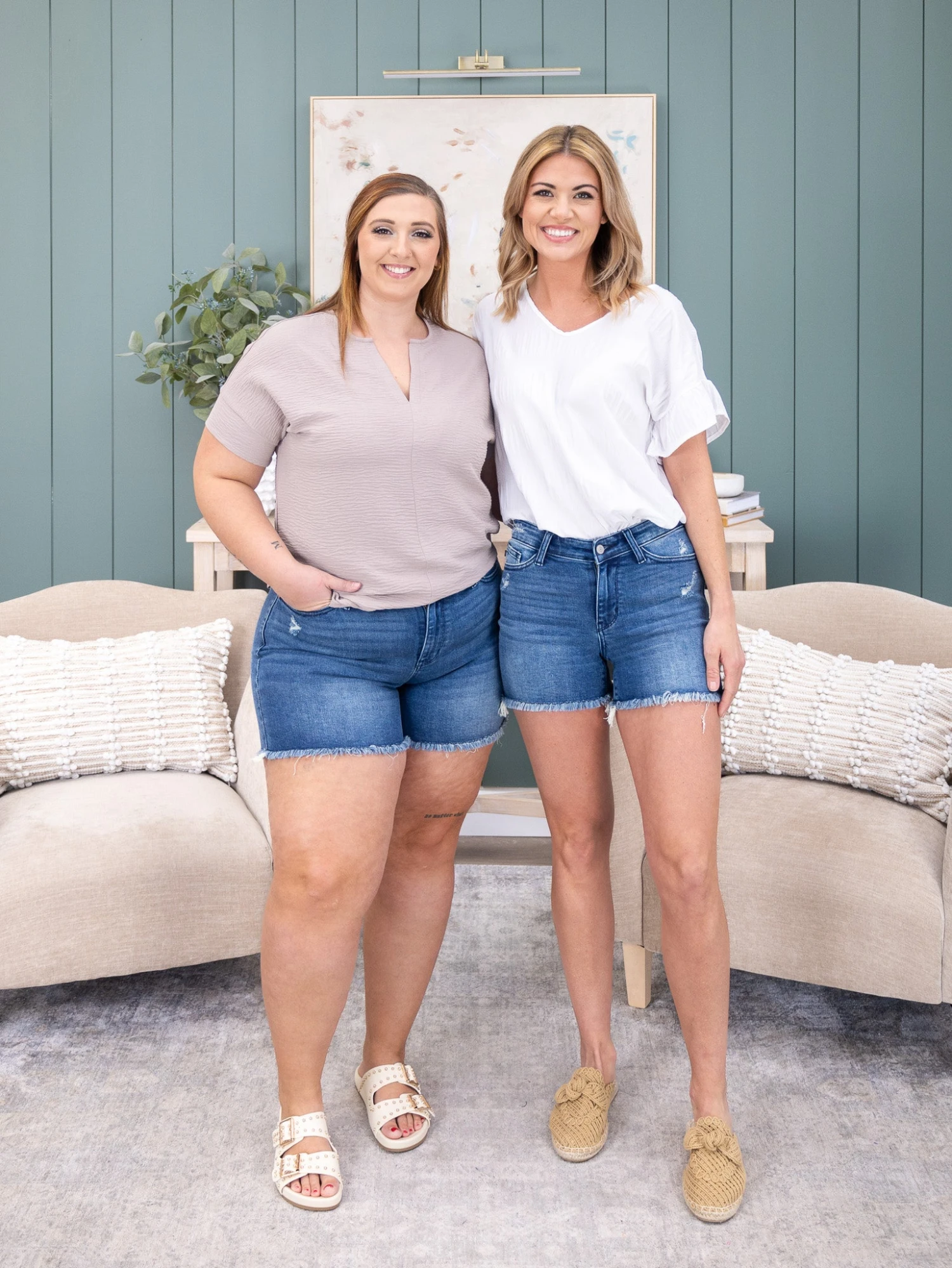 Judy Blue High Waist V Front Shorts W/ Shield Pockets | S-3XL 1 Judy Blue High Waist V Front Shorts W/ Shield Pockets | S-3XL