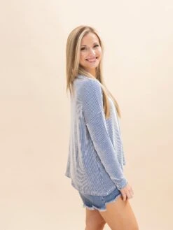 Zenana Raised Rib Long Sleeve Top | S/M-2X/3X -Discount Divas Shop 14e3c78c6755dced2cec05d62e63388d