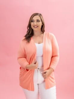 Front Pocket 3/4 Sleeve Cardigan By DD Design | S-3XL 23 Front Pocket 3/4 Sleeve Cardigan By DD Design | S-3XL -Discount Divas Shop 15bcc4550f577b2ed188e8f862f0480e