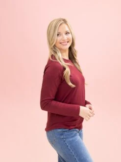 Long Sleeve Essential Tee By DD Design | S-3XL*Final Sale* -Discount Divas Shop 15d1bc2871cd3f05939731b5a784fc7f