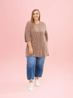 Raised Rib Flare Short Sleeve Top By DD Design | S-3X -Discount Divas Shop 16b1ea837e5c2e2350db55eeb4e2472f