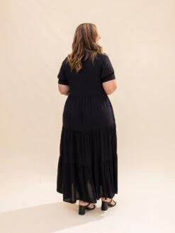 Short Sleeve Ruffle Tiered Maxi Dress | S-L -Discount Divas Shop 178abca9a58b1c0b6daa5b7ecfbb0be1