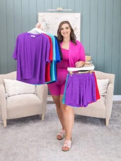 Crinkly Shorts With Pockets By DD Design | S - 3XL Pair W/ Sku61197 -Discount Divas Shop 17b5ff9adcea89036cad43b9a7884868