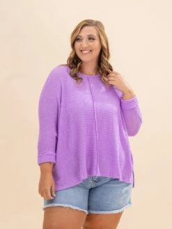 Zenana Bat Wing Sleeve Round Neck Waffle Knit Sweater | S/M-L/XL -Discount Divas Shop 18ba7dbe2ca49de75caae6d8189d475e