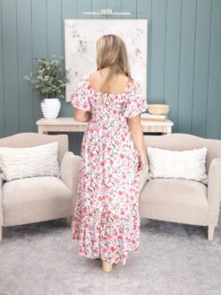 Floral Puff Sleeve Square Neck Empire Waist Tiered Maxi Dress | S-XL 6 Floral Puff Sleeve Square Neck Empire Waist Tiered Maxi Dress | S-XL -Discount Divas Shop 1b06375429baa2def184f0fcf28d7932
