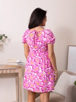Floral Square Neck Empire Waist Dress | S-XL -Discount Divas Shop 1b07956baa8f45e884332e338132a450