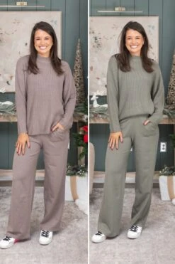 Rae Mode Basic Sweater Set | S-3XL