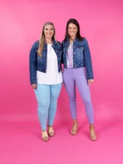 Mica Dark Wash Denim Jacket | S - XL