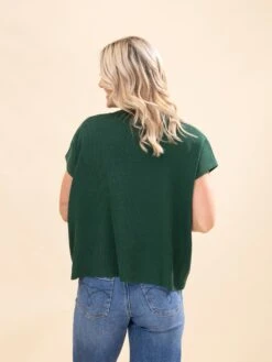 Zenana Viscose Mock Neck Short Sleeve Boxy Sweater | S-L -Discount Divas Shop 1b872b153eb057a072ba0be398afcade