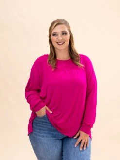 High- Low Step Hem Knit Top | S-3X -Discount Divas Shop 1c15d1d62c8b40597f29bf197df617b9