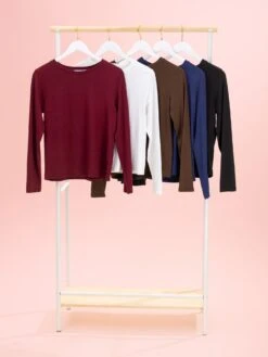 Long Sleeve Essential Tee By DD Design | S-3XL*Final Sale* -Discount Divas Shop 1ca8a04230eda5d44ced7757dea0abf3