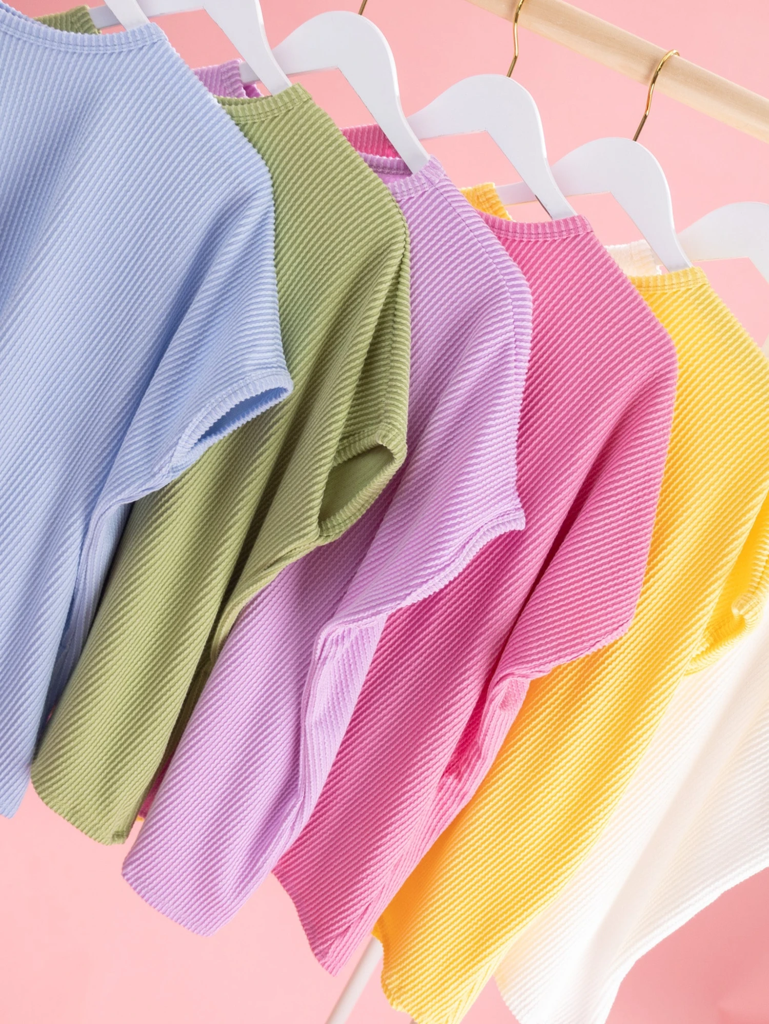 Raised Rib Short Sleeve Top By DD Design | S/M-2X/3X 15 Raised Rib Short Sleeve Top By DD Design | S/M-2X/3X - Image 15