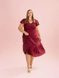 Airflow Flutter Sleeve Maxi Dress | S-3XL -Discount Divas Shop 1ef6a5a342ccbb8a2bcae63b6094eea5