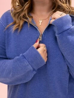 Lived In 1/4 Zip Garment Washed Pullover By DD Design | S-3XL -Discount Divas Shop 1f2c62a137e0ef78cb644d15ba5ed35c