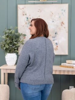 STACCATO Contrast Line Detail Crew Neck Sweater | S - XL -Discount Divas Shop 1f32d74d142aa596bfc6ca473224848b