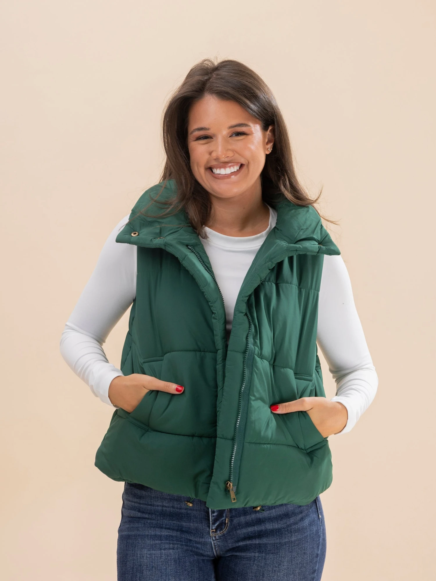 Zenana High Neck Puffer Vest | S-L 8 Zenana High Neck Puffer Vest | S-L - Image 8