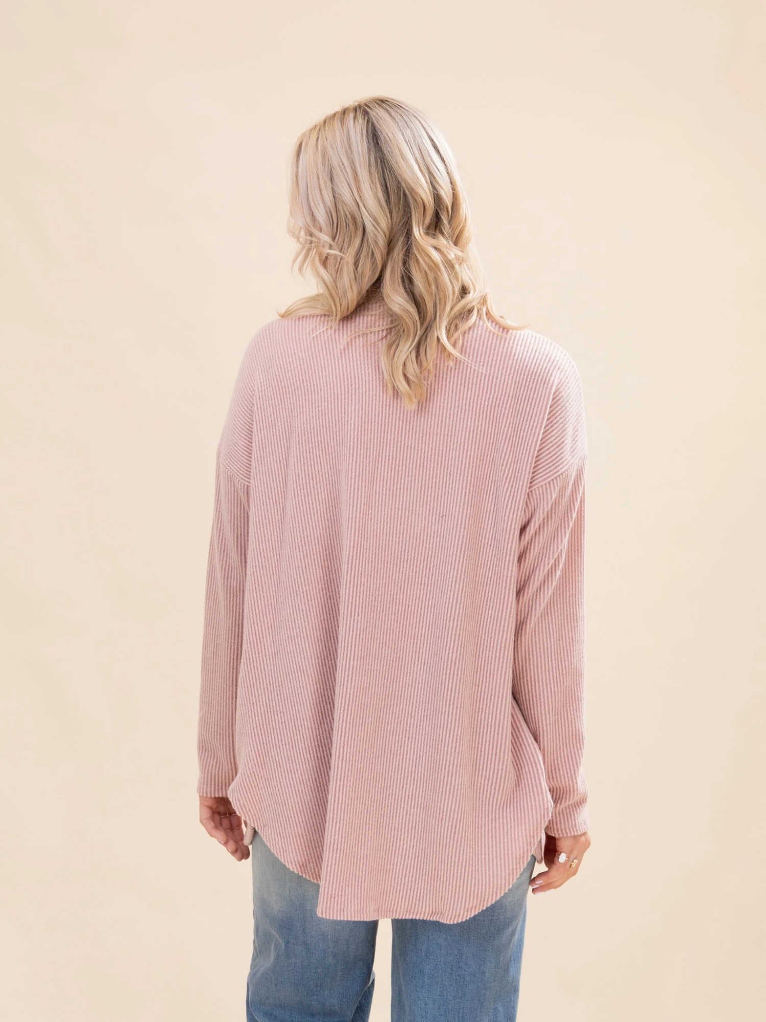 Raised Rib Solid Long Sleeve Open Cardigan | S-3XL 7 Raised Rib Solid Long Sleeve Open Cardigan | S-3XL - Image 7