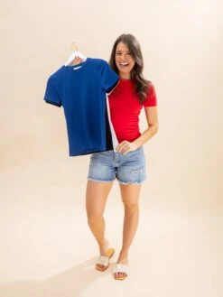 Zenana Basic Crew Neck Short Sleeve Tee | S-L*Final Sale* 13 Zenana Basic Crew Neck Short Sleeve Tee | S-L*Final Sale* -Discount Divas Shop 2228398d2fddcc16cd46356c2b667656