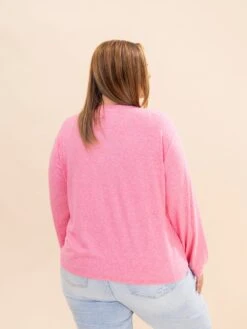 Zenana Soft Hacci Round Neck Long Sleeve Tee | S-3X*Final Sale* -Discount Divas Shop 22bf48a02177be96bba3303949d2ea6e