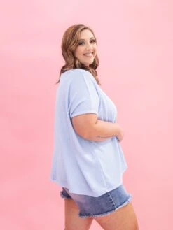 Raised Rib Short Sleeve Top By DD Design | S/M-2X/3X 21 Raised Rib Short Sleeve Top By DD Design | S/M-2X/3X -Discount Divas Shop 23c97adc4f4fad2c767986cd5c16f6e3