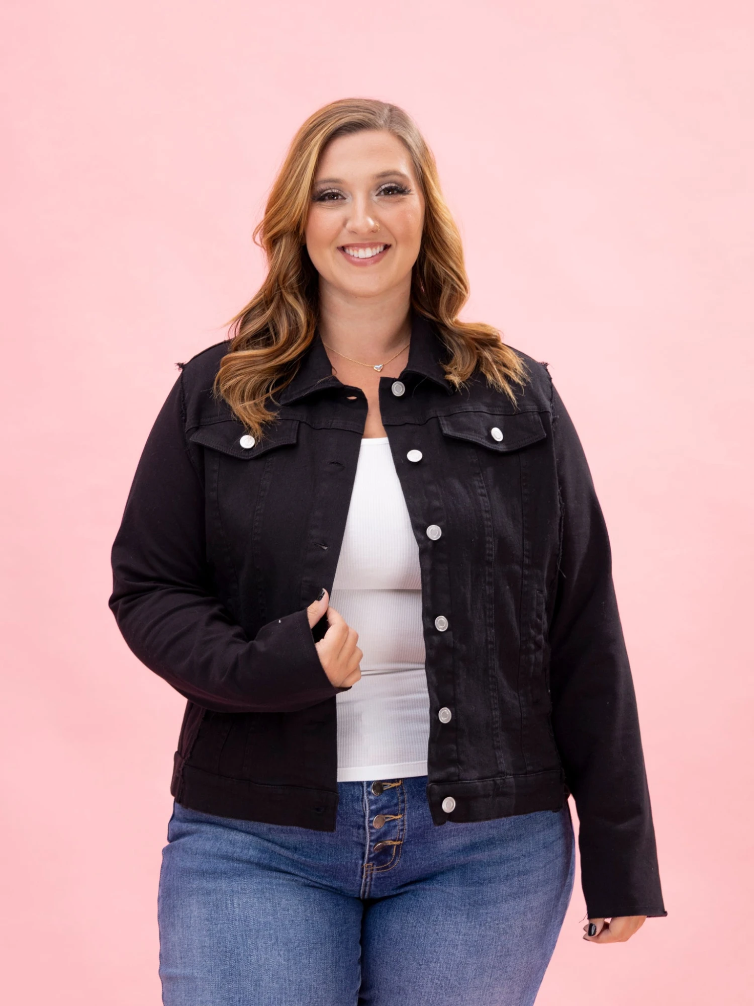 Mixed Media Jacket By DD Design | S - 3XL 18 Mixed Media Jacket By DD Design | S - 3XL - Image 18